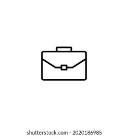 Briefcase icon, Briefcase sign vector for web site Computer and mobile app