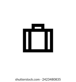 Briefcase Icon Simple Line Business Style Vector Perfect Web and Mobile Illustration 