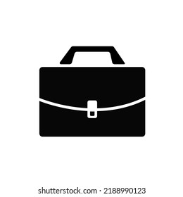 Briefcase icon. Simple icon of a briefcase vector illustration