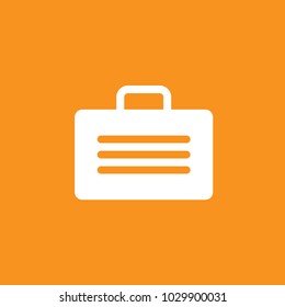 Briefcase Icon, stock vector, eps10.