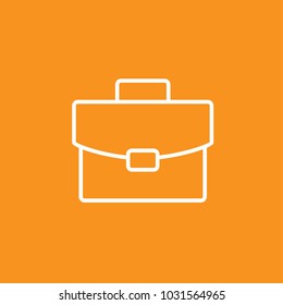 Briefcase icon, stock vector, eps10.