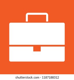 Briefcase icon, stock vector illustration, EPS10.
