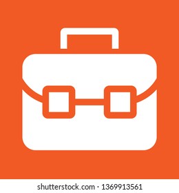 Briefcase icon, stock vector illustration, EPS10.