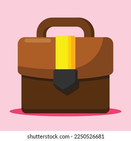 Icono de maletín. Subtabla para colocar en la oficina, etc.
