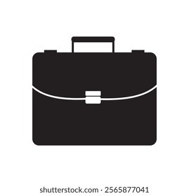 Briefcase icon. suitcase sign and symbol. luggage symbol design eps 10 