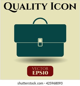 Icono o símbolo de maletín