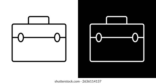Briefcase icon symbol concept for graphic design, Website, UI. EPS
