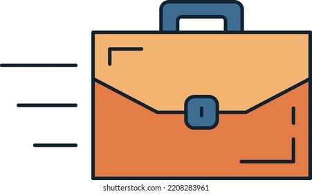 Briefcase icon, symbol or logo