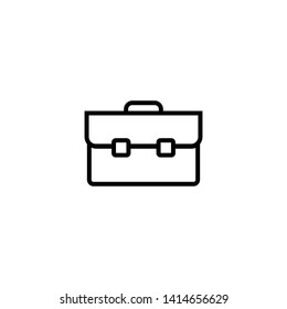 briefcase icon. briefcase symbol vector