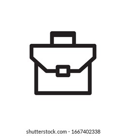 Briefcase Icon In Trendy  Design Vector Eps 10