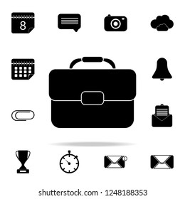 briefcase icon. University life icons universal set for web and mobile
