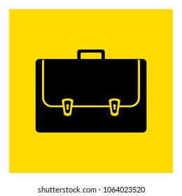 briefcase icon vector