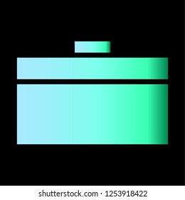 Briefcase icon vector