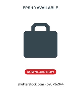 Briefcase icon vector