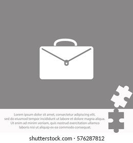 Briefcase  icon Vector design.