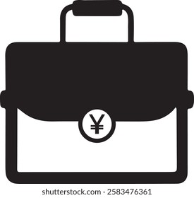 Briefcase Icon vector design. Easily editable. portfolio symbol. Business briefcase icon design.