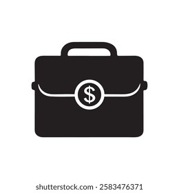 Briefcase Icon vector design. Easily editable. portfolio symbol. Business briefcase icon design.