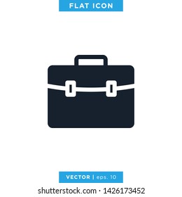 Briefcase Icon Vector Design Template