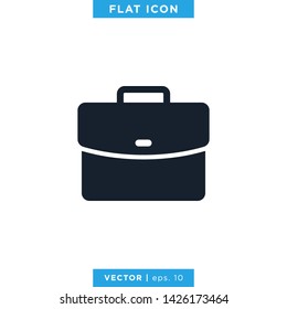 Briefcase Icon Vector Design Template