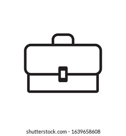 Briefcase icon vector design template