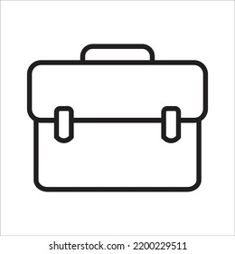 briefcase icon vector design template