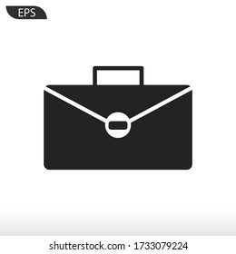 briefcase icon vector eps 10