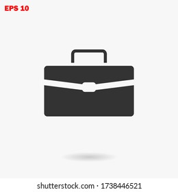 briefcase icon vector eps 10