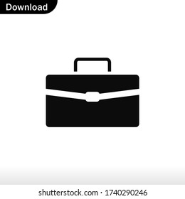 briefcase icon vector eps 10