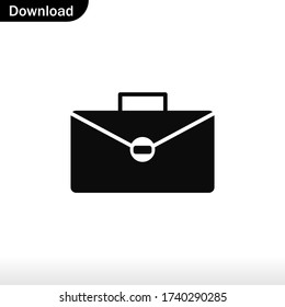 briefcase icon vector eps 10
