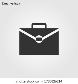 Briefcase icon vector eps 10