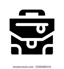 Aktenkoffer-Symbol Vektorsymbol für Ihre Website, Ihr Handy, Ihre Präsentation und Ihr Logo-Design.