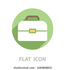 Briefcase icon. vector illustration