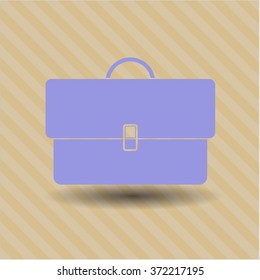 Briefcase icon vector illustration