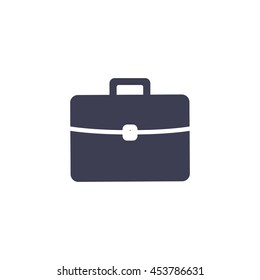Briefcase icon, vector illustration. 