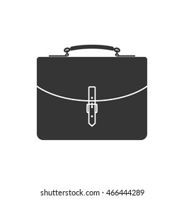 Briefcase icon, vector illustration