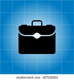 briefcase icon. vector illustration