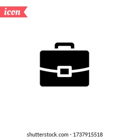 Briefcase Icon. Vector illustration EPS 10.