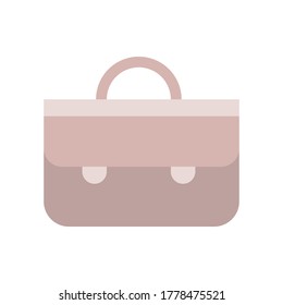 briefcase icon vector illustration flat style. father's day icon set.