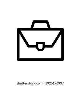 Briefcase icon, vector illustration. Flat design style. vector briefcase icon illustration isolated on white background, briefcase icon Eps10. briefcase icons graphic design vector symbols.
