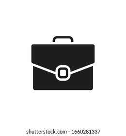 Briefcase icon. Vector illustration. Isolated.