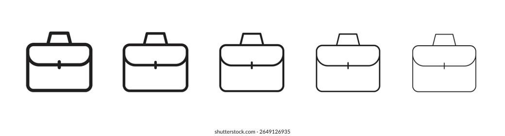 Ilustração isolada do vetor do ícone do porta-arquivos