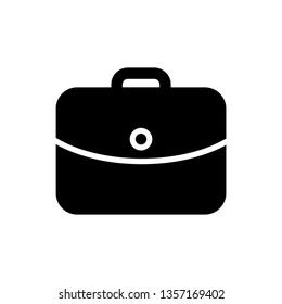 Briefcase Icon Vector Illustration Logo Template