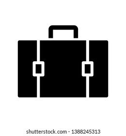 Briefcase Icon Vector Illustration Logo Template