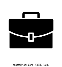 Briefcase Icon Vector Illustration Logo Template