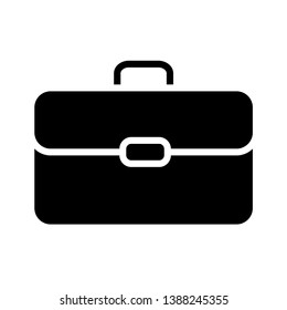 Briefcase Icon Vector Illustration Logo Template