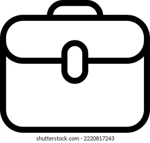 Plantilla de logotipo de Ilustración del vector de iconos de maletín.eps
