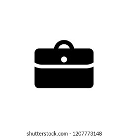 briefcase icon. briefcase vector illustration on white background for web and apps.