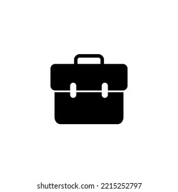 Briefcase icon vector illustration. suitcase sign and symbol. luggage symbol.