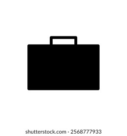 Briefcase icon vector illustration. suitcase sign and symbol. luggage symbol.