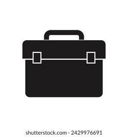 Briefcase icon vector illustration symbol design
